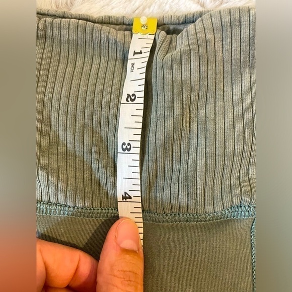 Aeries medium biker shorts. Like new grayish green color - Picture 5 of 10